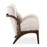 Camellia Field Pecan Warm Pecan Camellia Field Accent Chair Porchini Warm Pecan from Michael Amini - Luna Furniture