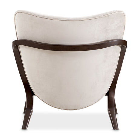 Camellia Field Pecan Warm Pecan Camellia Field Accent Chair Porchini Warm Pecan from Michael Amini - Luna Furniture