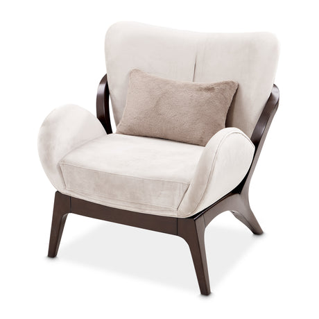 Camellia Field Pecan Warm Pecan Camellia Field Accent Chair Porchini Warm Pecan from Michael Amini - Luna Furniture