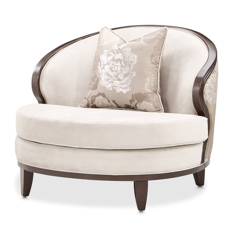 Camellia Field Pecan Warm Pecan Camellia Field Matching Chair Linen Warm Pecan from Michael Amini - Luna Furniture