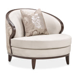 Camellia Field Pecan Warm Pecan Camellia Field Matching Chair Linen Warm Pecan from Michael Amini - Luna Furniture
