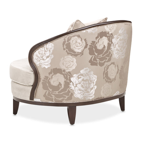 Camellia Field Pecan Warm Pecan Camellia Field Matching Chair Linen Warm Pecan from Michael Amini - Luna Furniture