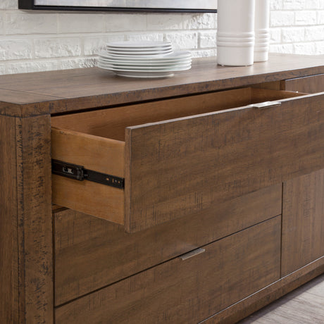 Garland Distressed Toffee Sideboard from Steve Silver - Luna Furniture