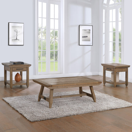 Riverdale Driftwood Coffee Table from Steve Silver - Luna Furniture