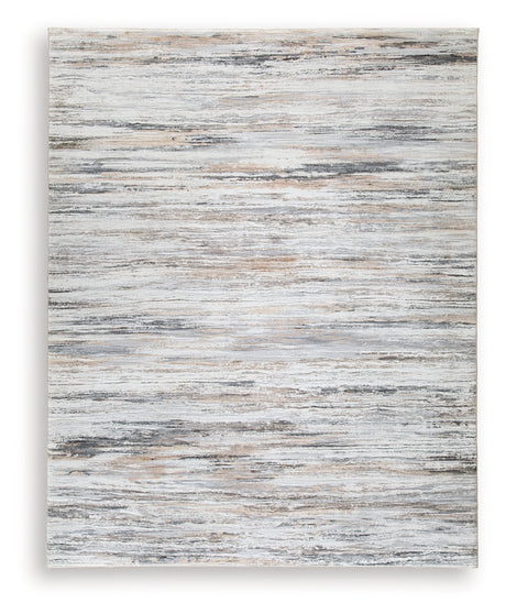 Nace Gray/Brown/White Large Rug from Ashley Furniture - Luna Furniture