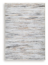 Nace Gray/Brown/White Medium Rug from Ashley Furniture - Luna Furniture