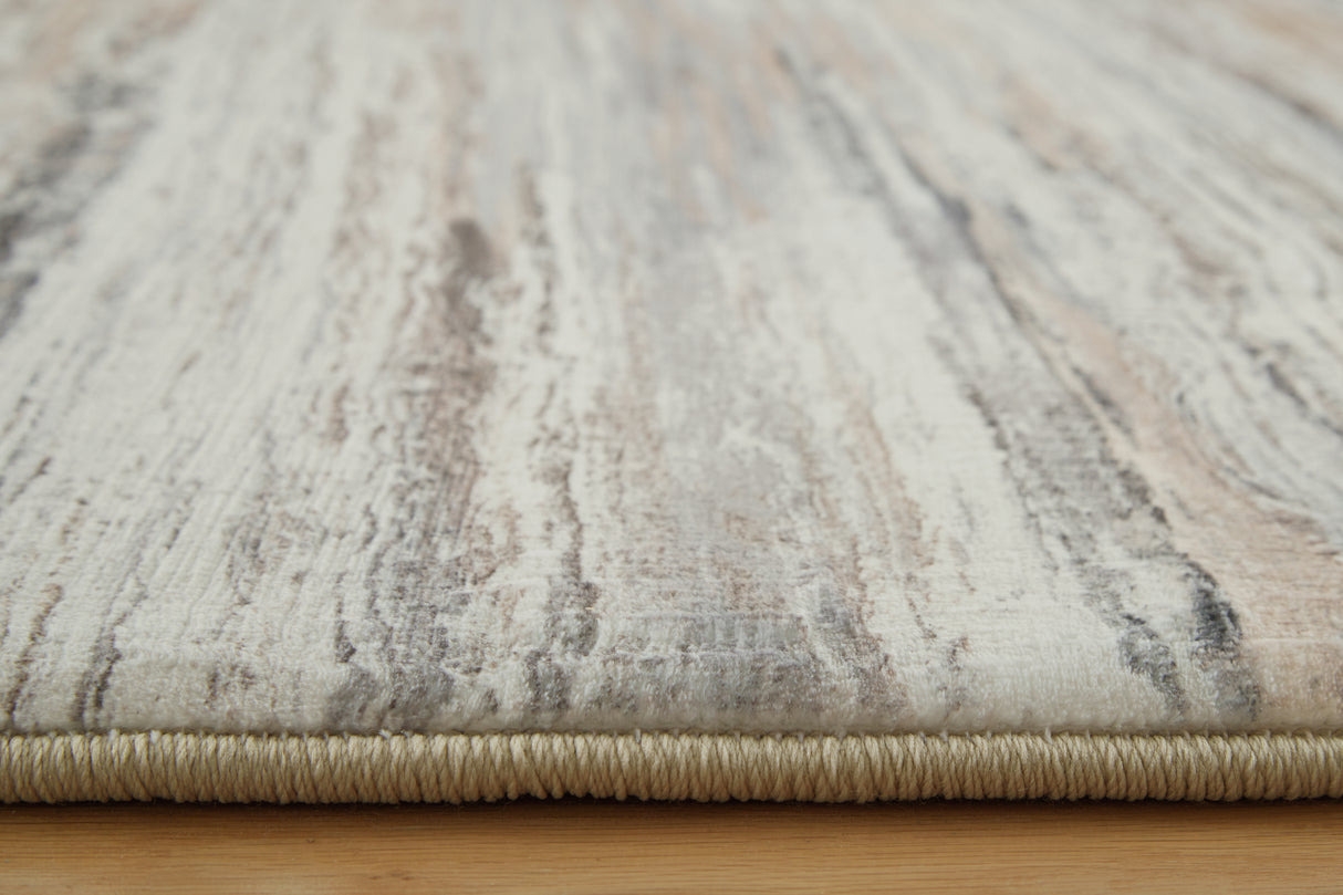 Nace Gray/Brown/White Medium Rug from Ashley Furniture - Luna Furniture