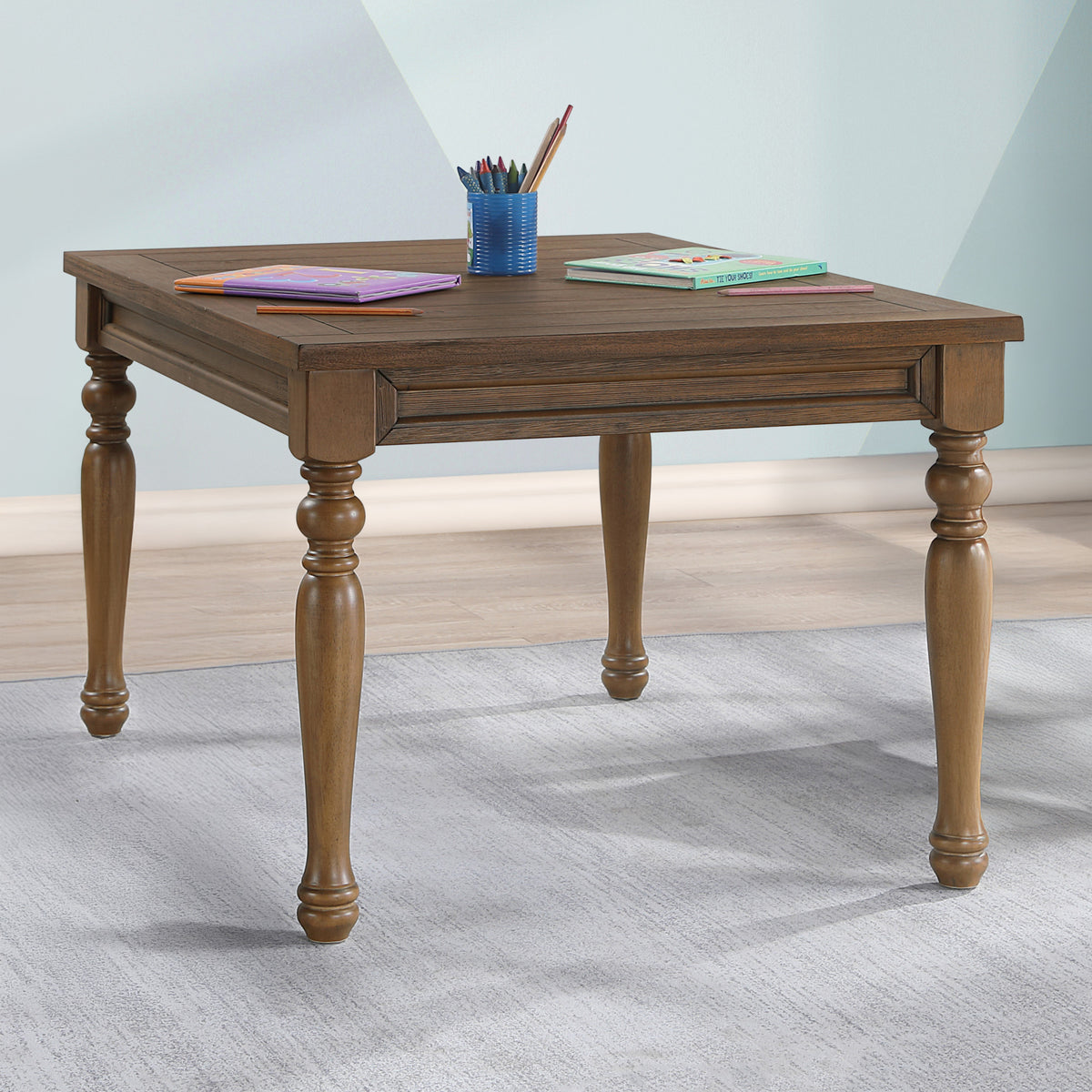 Joanna Mocha Kids Dining Table from Steve Silver - Luna Furniture