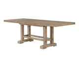 Napa 108-Inch Counter Table with/2 18-inch Leaves, Sand from Steve Silver - Luna Furniture