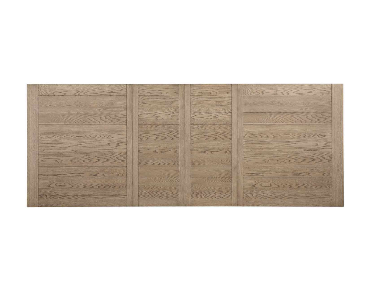 Napa 108-inch Dining Table with 2/18-inch Leaves, Sand from Steve Silver - Luna Furniture