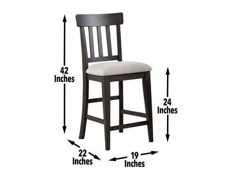 Napa 24″ Counter Stool, Set of 2 from Steve Silver - Luna Furniture