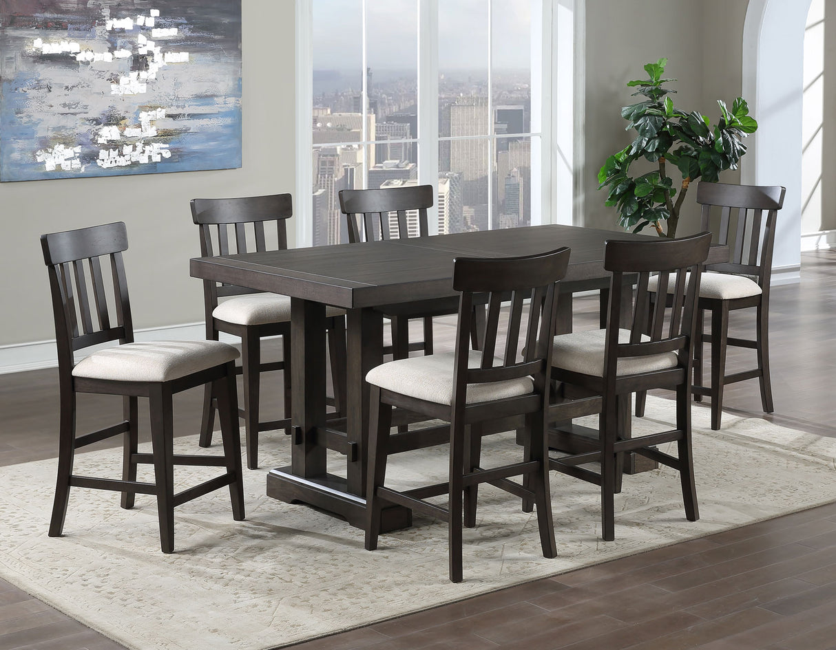 Napa Dusky Cedar Counter Height Dining Set from Steve Silver - Luna Furniture