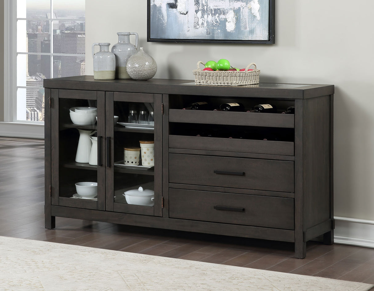 Napa 5-Piece Counter Dining Set(Counter Table & 4 Counter Chairs) from Steve Silver - Luna Furniture