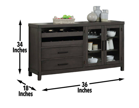 Napa Server from Steve Silver - Luna Furniture