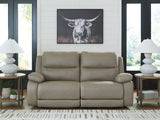 Narwhal Place Pebble 2-Piece Power Reclining Loveseat from Ashley - Luna Furniture