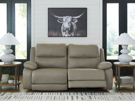 Narwhal Place Pebble 2-Piece Power Reclining Loveseat from Ashley - Luna Furniture