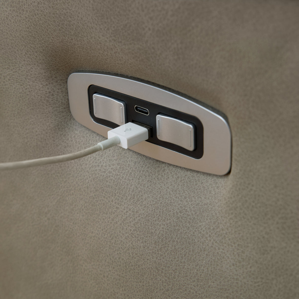 Narwhal Place Pebble 2-Piece Power Reclining Loveseat from Ashley - Luna Furniture