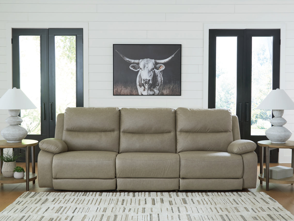 Narwhal Place Pebble 3-Piece Power Reclining Sofa from Ashley - Luna Furniture