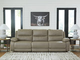 Narwhal Place Pebble 3-Piece Power Reclining Sofa from Ashley - Luna Furniture