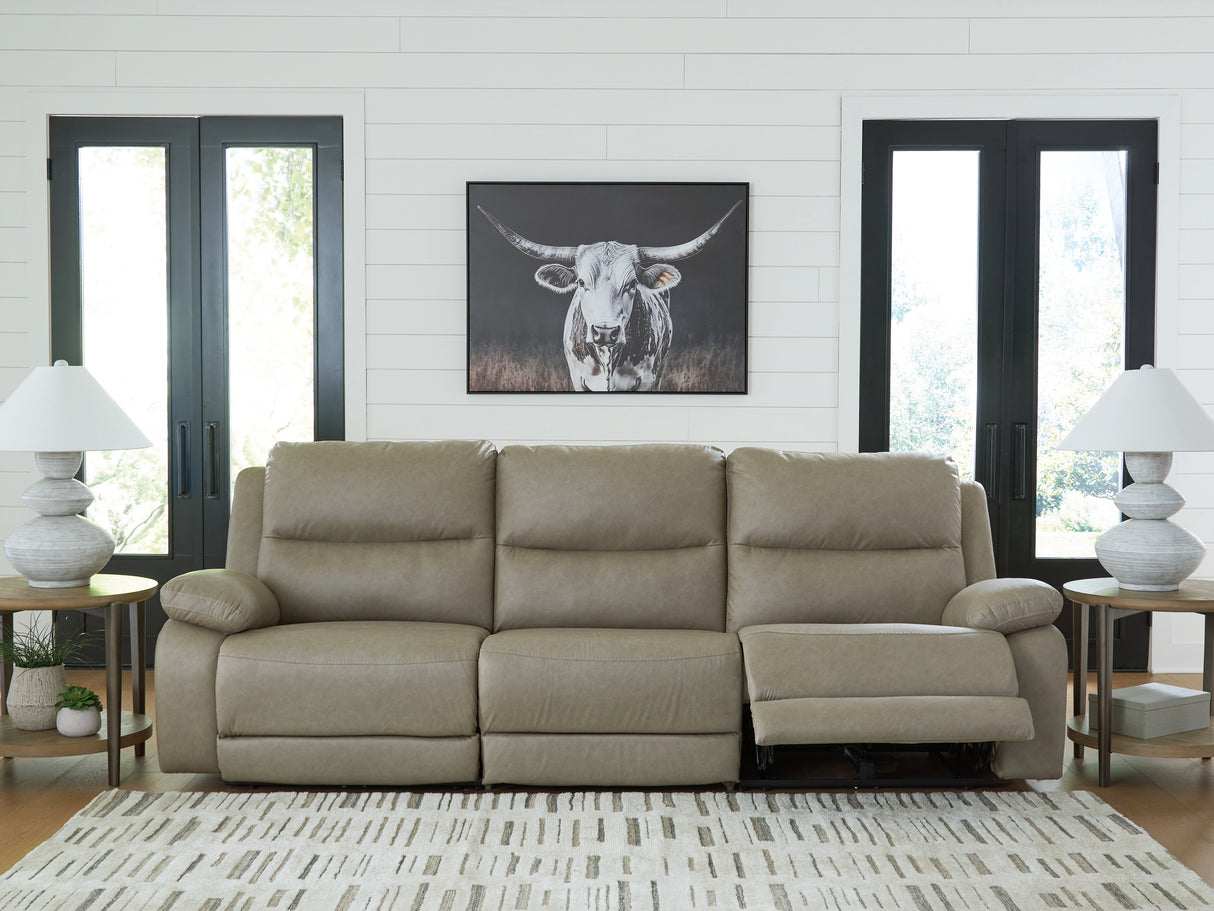 Narwhal Place Pebble 3-Piece Power Reclining Sofa from Ashley - Luna Furniture