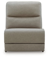 Narwhal Place Pebble Armless Chair from Ashley - Luna Furniture