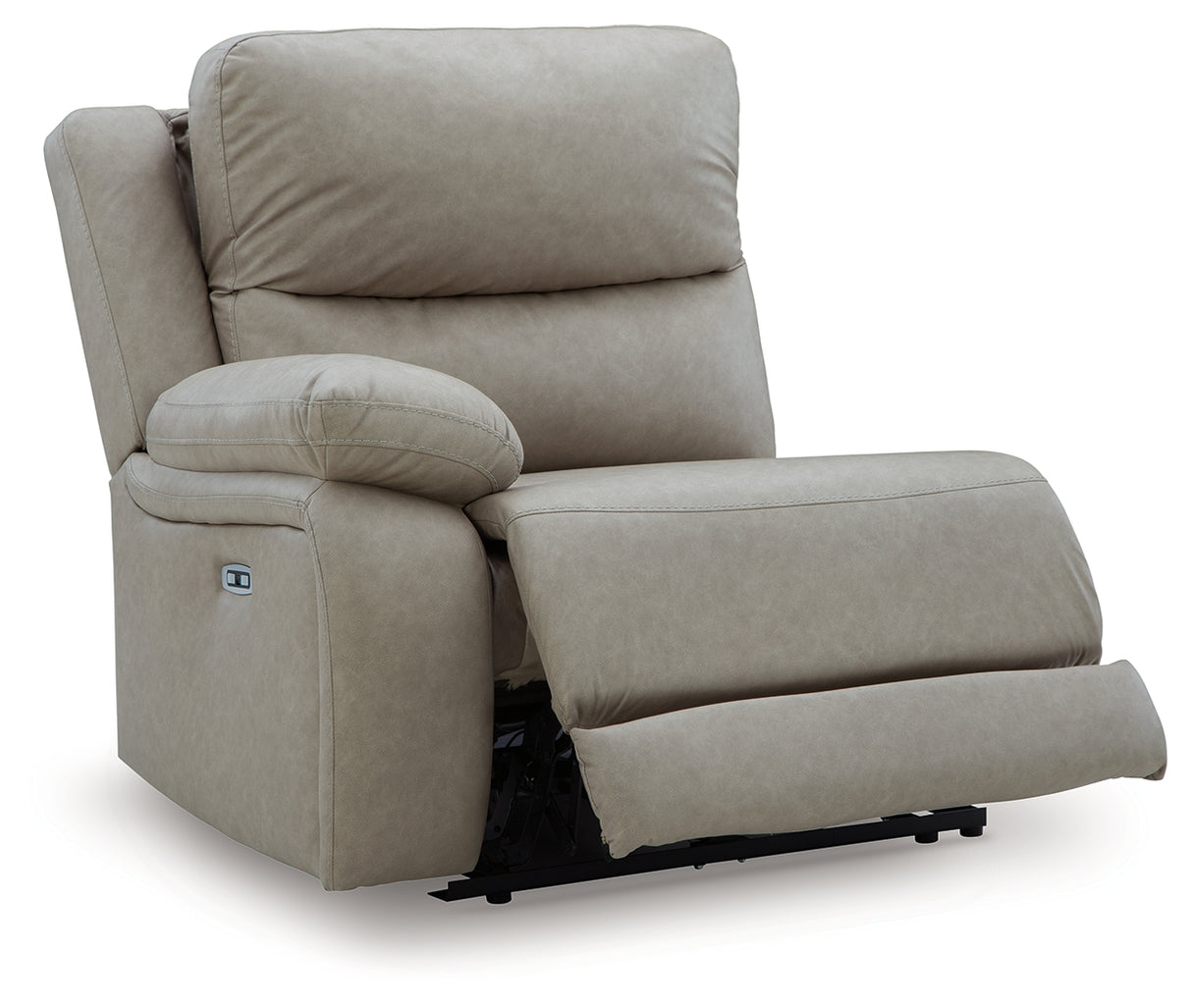 Narwhal Place Pebble Left-Arm Facing Power Recliner from Ashley - Luna Furniture