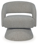 Nashkins Pebble Swivel Accent Chair from Ashley - Luna Furniture