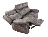Nashville Gray 3-Piece Reclining Living Room Set from Steve Silver - Luna Furniture