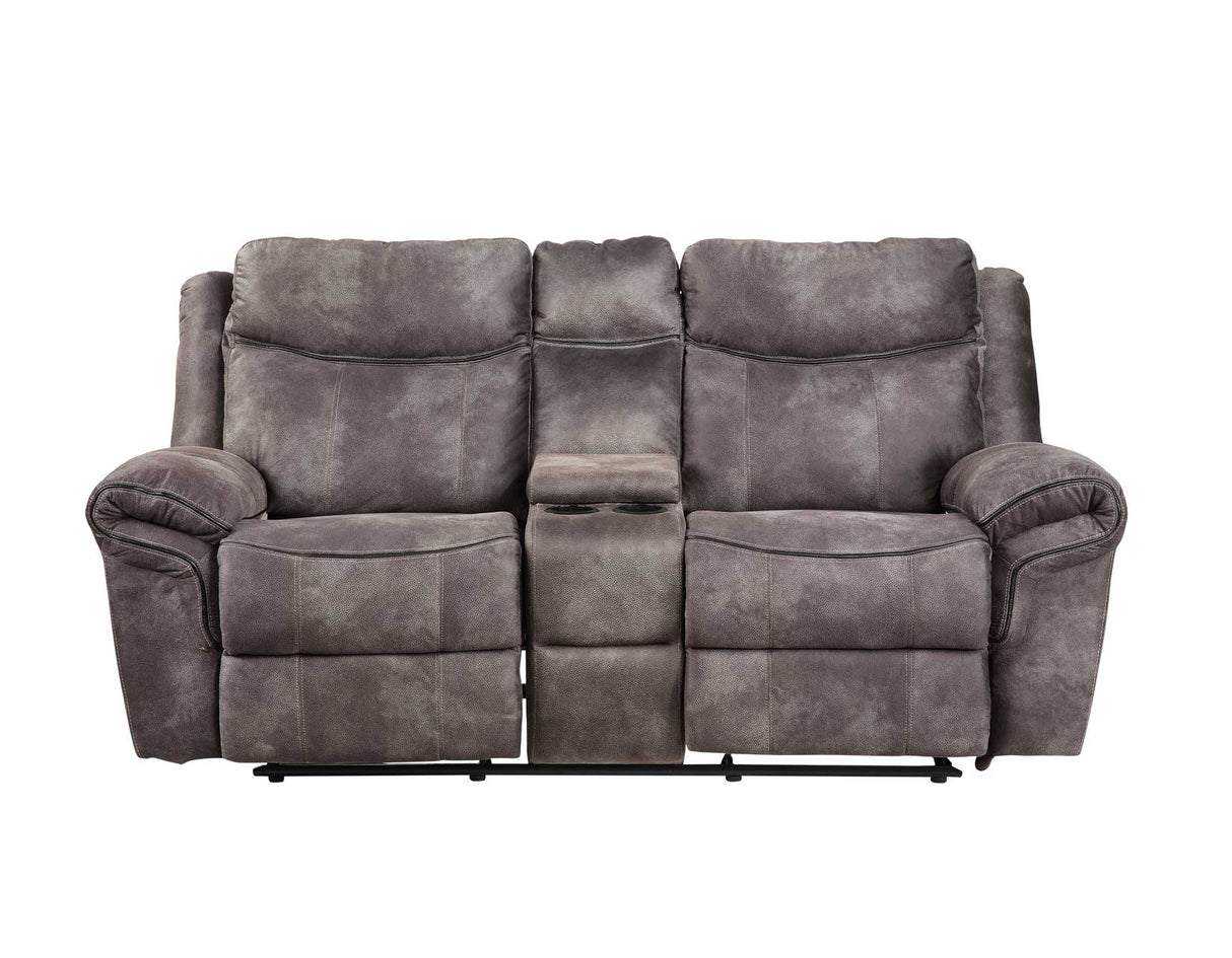 Nashville Gray 3-Piece Reclining Living Room Set from Steve Silver - Luna Furniture