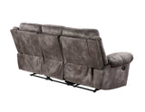 Nashville Gray 3-Piece Reclining Living Room Set from Steve Silver - Luna Furniture