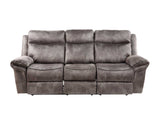 Nashville Gray 3-Piece Reclining Living Room Set from Steve Silver - Luna Furniture