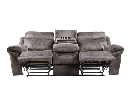 Nashville Gray 3-Piece Reclining Living Room Set from Steve Silver - Luna Furniture