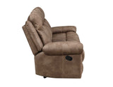 Nashville Cocoa 3-Piece Reclining Living Room Set from Steve Silver - Luna Furniture