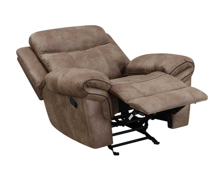 Nashville Cocoa 3-Piece Reclining Living Room Set from Steve Silver - Luna Furniture