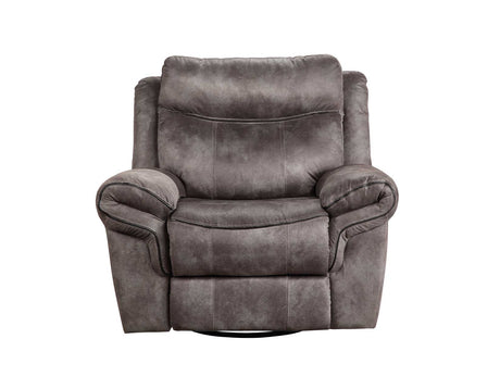Nashville Gray Swivel Glider Recliner from Steve Silver - Luna Furniture