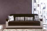 Natural Colins Brown 3-Seat Sleeper Sofa from Bellona - Luna Furniture