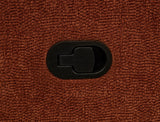 Navarro Burnt Orange Chenille Upholstered Reclining Loveseat from Coaster - Luna Furniture