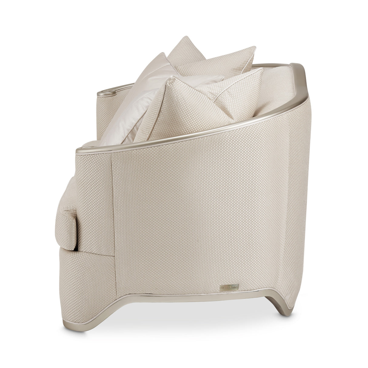 London Place Lt. Champagne Loveseat Light Champagne from Michael Amini - Luna Furniture