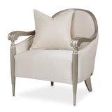 London Place Lt. Champagne Accent Chair from Michael Amini - Luna Furniture