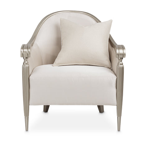 London Place Lt. Champagne Accent Chair from Michael Amini - Luna Furniture