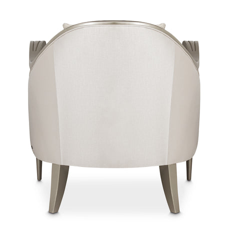London Place Lt. Champagne Accent Chair from Michael Amini - Luna Furniture