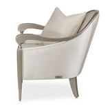 London Place Lt. Champagne Accent Chair from Michael Amini - Luna Furniture