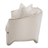 London Place Lt. Champagne Chair & A Half from Michael Amini - Luna Furniture