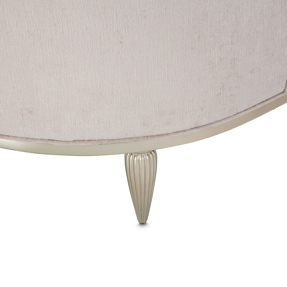 London Place Lt. Champagne Chaise from Michael Amini - Luna Furniture