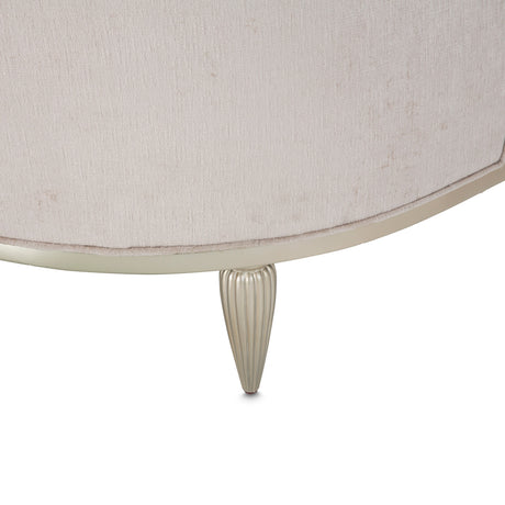 London Place Lt. Champagne Chaise from Michael Amini - Luna Furniture