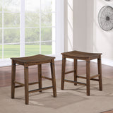 Westlake Chestnut Brown 5-Piece Counter Height Dining Set from Steve Silver - Luna Furniture