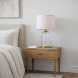 Nebulis Table Lamp Gold - Clear and Pink from Ashcroft Furniture - Luna Furniture