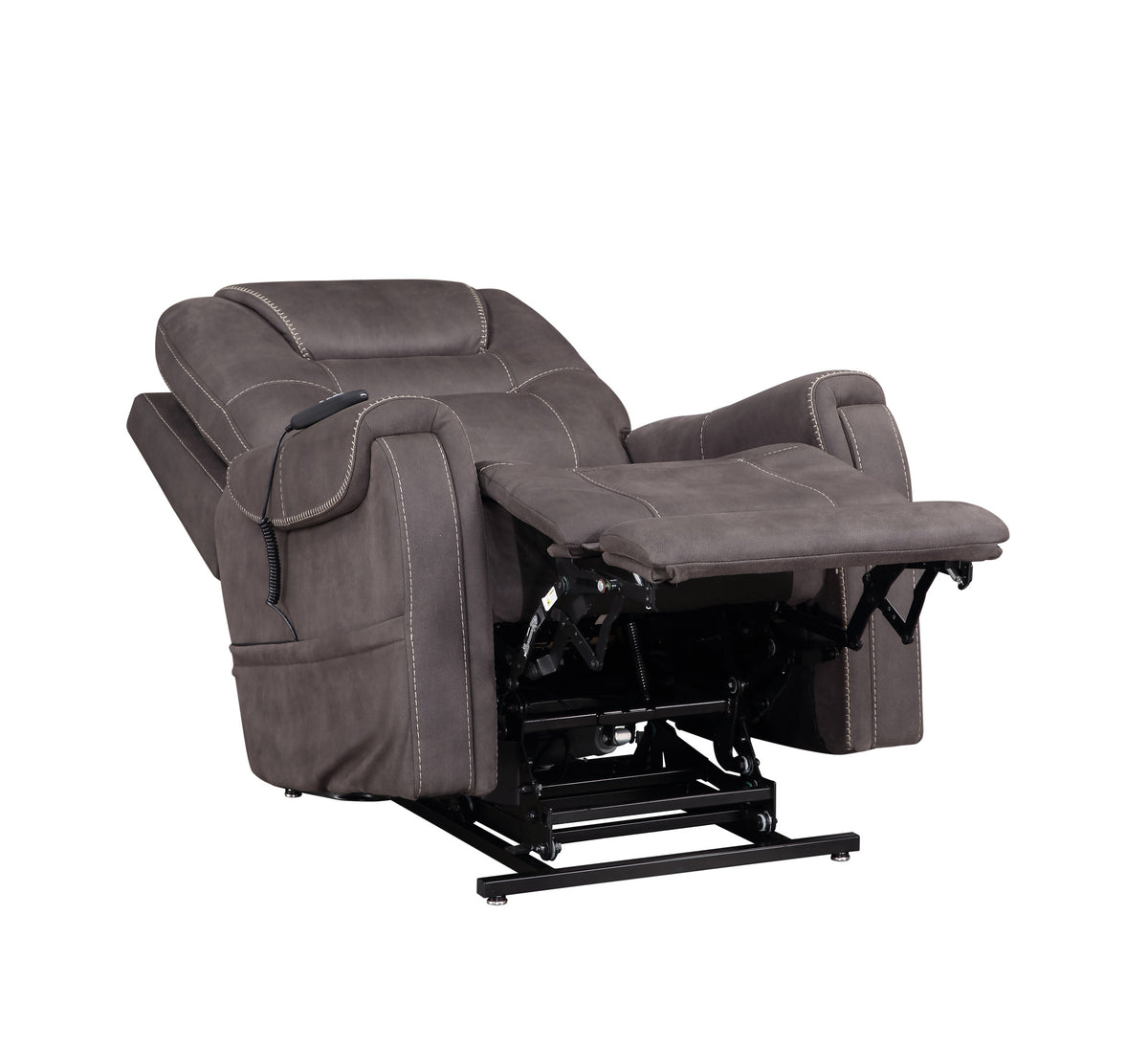 Brisbane Stone Power Lift Chair w/Three Heat Zones from Steve Silver - Luna Furniture