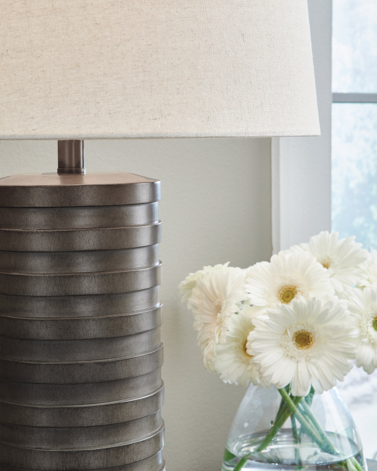 Neilett Antique Brown Table Lamp (Set of 2) from Ashley - Luna Furniture