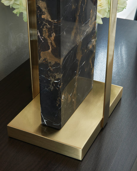 Neonish Black/Gold Finish Table Lamp from Ashley - Luna Furniture